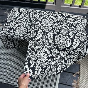 Baroque Damask curtain panels: set of 2